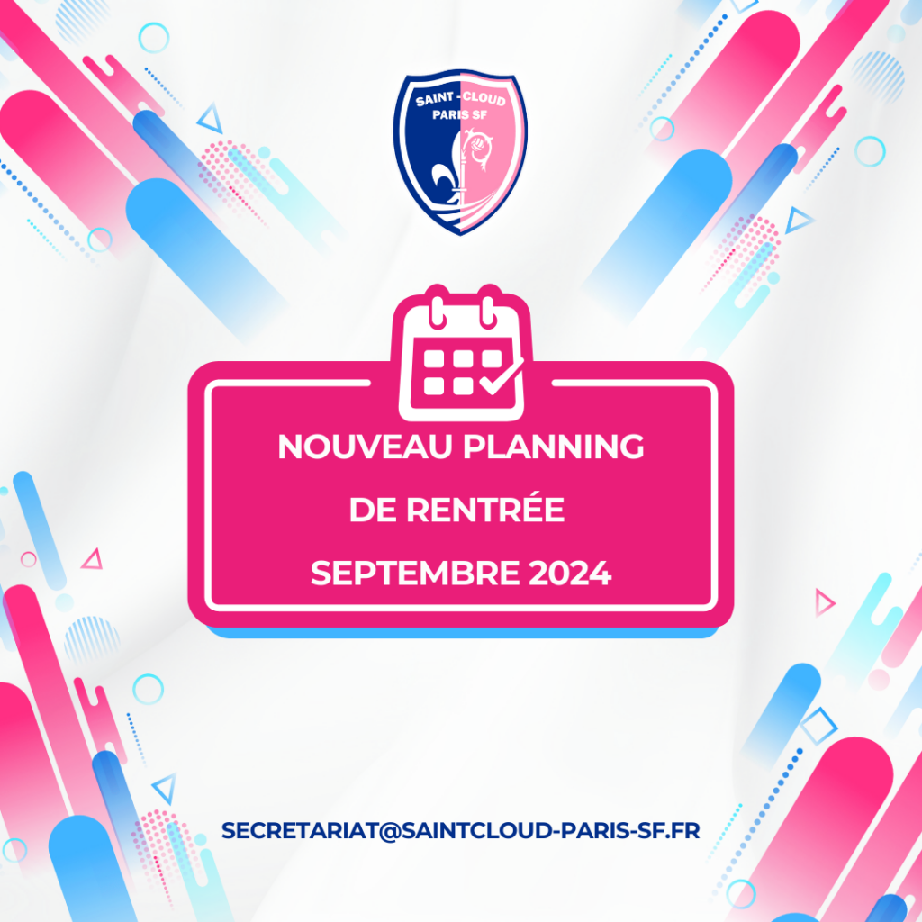 PLANNING SAISON 2024-2025